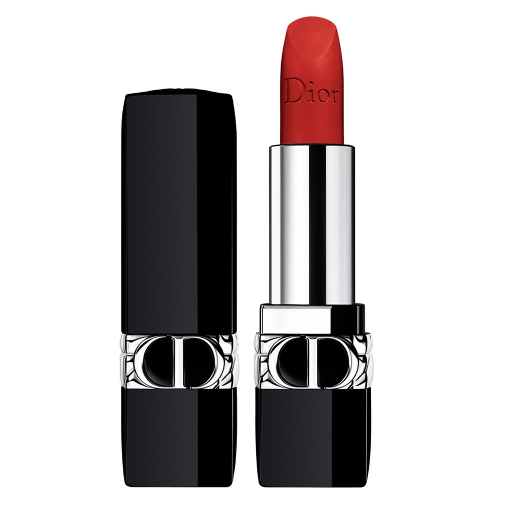 Dior Rouge Dior Refillable Lipstick- 999 Matte